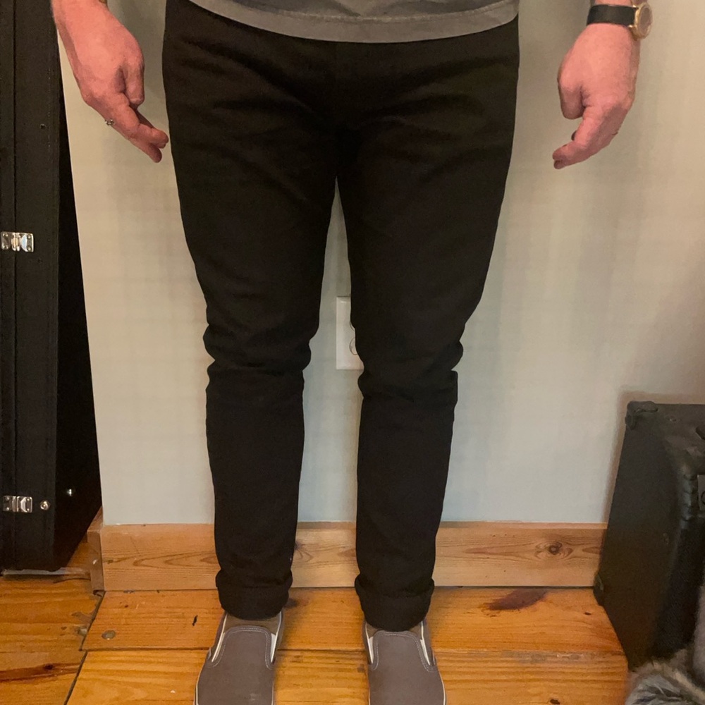 Levi's Black Slim Fit Jeans